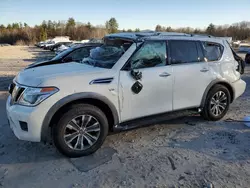 Salvage cars for sale at Candia, NH auction: 2019 Nissan Armada SV