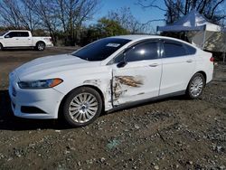 Salvage cars for sale at Baltimore, MD auction: 2016 Ford Fusion S Hybrid