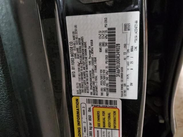 2013 Ford Fusion SE Hybrid