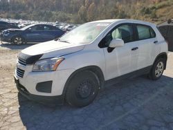 Salvage cars for sale at Hurricane, WV auction: 2016 Chevrolet Trax LS