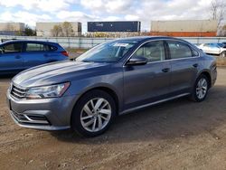 Salvage cars for sale at Columbia Station, OH auction: 2018 Volkswagen Passat SE