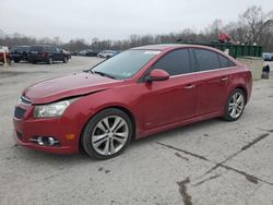 Salvage cars for sale at auction: 2012 Chevrolet Cruze LTZ