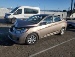 Salvage cars for sale at Van Nuys, CA auction: 2013 Hyundai Accent GLS