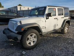 Carros salvage sin ofertas aún a la venta en subasta: 2015 Jeep Wrangler Unlimited Sport