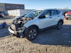 Salvage cars for sale at Kansas City, KS auction: 2018 Honda CR-V LX