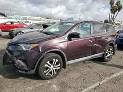 Toyota Vehiculos salvage en venta: 2018 Toyota Rav4 LE