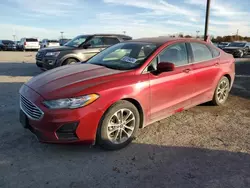 Salvage cars for sale at Indianapolis, IN auction: 2020 Ford Fusion SE