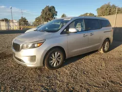 KIA salvage cars for sale: 2016 KIA Sedona LX