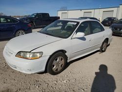 Salvage cars for sale at Kansas City, KS auction: 2002 Honda Accord EX