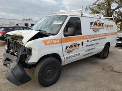 Salvage trucks for sale at Riverview, FL auction: 2010 Ford Econoline E250 Van