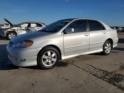 Toyota Corolla salvage cars for sale: 2005 Toyota Corolla CE