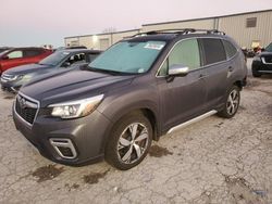 Salvage cars for sale at Kansas City, KS auction: 2020 Subaru Forester Touring