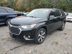 Salvage cars for sale at Austell, GA auction: 2020 Chevrolet Traverse LT