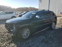 Jeep salvage cars for sale: 2017 Jeep Grand Cherokee Summit