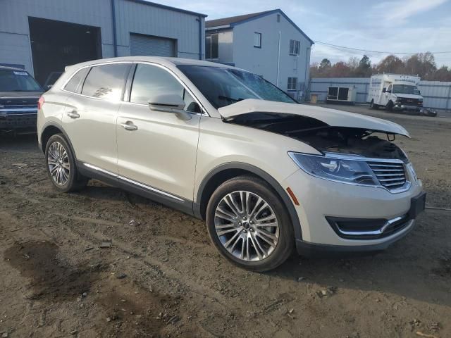 2018 Lincoln MKX Reserve