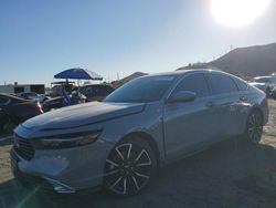 Salvage cars for sale from Copart Colton, CA: 2024 Honda Accord Touring Hybrid