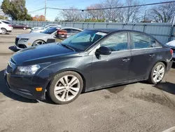 Salvage cars for sale at Moraine, OH auction: 2011 Chevrolet Cruze LTZ