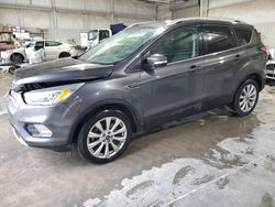 Ford salvage cars for sale: 2017 Ford Escape Titanium