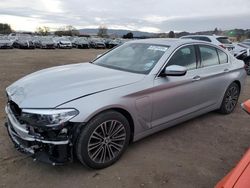 Salvage cars for sale from Copart San Martin, CA: 2018 BMW 530E