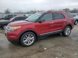 Salvage cars for sale at Louisville, KY auction: 2014 Ford Explorer XLT