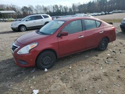 Salvage cars for sale at Charles City, VA auction: 2016 Nissan Versa S