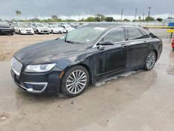 Salvage cars for sale at Corpus Christi, TX auction: 2017 Lincoln MKZ Premiere