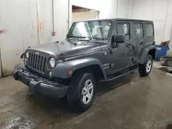 Salvage cars for sale at Madisonville, TN auction: 2016 Jeep Wrangler Unlimited Sport