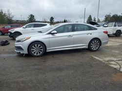 Salvage cars for sale at Gaston, SC auction: 2015 Hyundai Sonata Sport