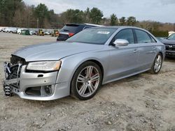 Audi salvage cars for sale: 2016 Audi A8 L Quattro