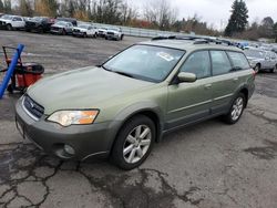 Subaru salvage cars for sale: 2006 Subaru Legacy Outback 2.5I Limited