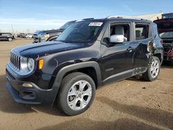 Jeep salvage cars for sale: 2015 Jeep Renegade Limited