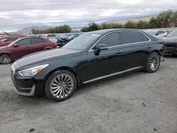 Salvage cars for sale at Las Vegas, NV auction: 2017 Genesis G90 Premium