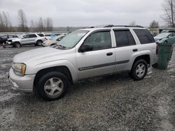 Chevrolet salvage cars for sale: 2004 Chevrolet Trailblazer LS