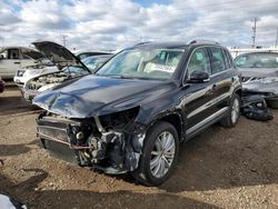 Salvage cars for sale at Elgin, IL auction: 2012 Volkswagen Tiguan S