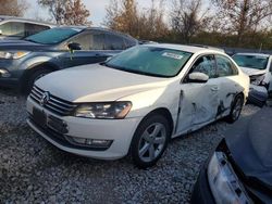 Salvage cars for sale at Bridgeton, MO auction: 2015 Volkswagen Passat S