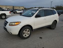 Hyundai salvage cars for sale: 2009 Hyundai Santa FE GLS