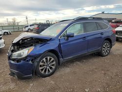 Salvage cars for sale at Central Square, NY auction: 2015 Subaru Outback 3.6R Limited