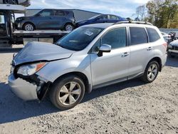 Salvage cars for sale at Gastonia, NC auction: 2015 Subaru Forester 2.5I Premium