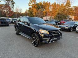 Mercedes-Benz salvage cars for sale: 2014 Mercedes-Benz ML 550 4matic