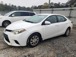 Salvage cars for sale at Ellenwood, GA auction: 2015 Toyota Corolla L