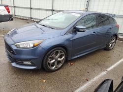 Salvage cars for sale at Moraine, OH auction: 2018 Ford Focus ST