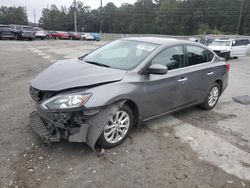 Nissan salvage cars for sale: 2019 Nissan Sentra S