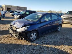 Salvage cars for sale from Copart Kansas City, KS: 2015 Hyundai Accent GLS