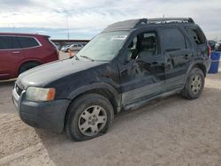 Salvage cars for sale at Andrews, TX auction: 2003 Ford Escape XLT