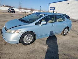 Honda salvage cars for sale: 2008 Honda Civic Hybrid