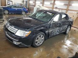 Salvage cars for sale at Pekin, IL auction: 2008 Ford Taurus Limited