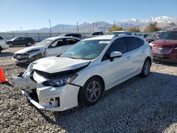 Subaru Impreza salvage cars for sale: 2017 Subaru Impreza Premium