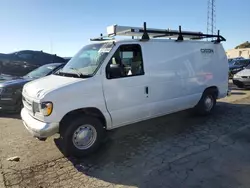 Salvage cars for sale from Copart Hayward, CA: 2000 Ford Econoline E150 Van