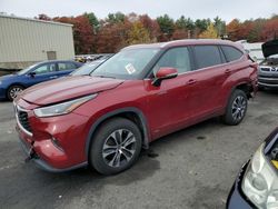 Salvage cars for sale at Exeter, RI auction: 2021 Toyota Highlander Hybrid XLE