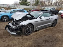 Salvage cars for sale at Davison, MI auction: 2021 Ford Mustang